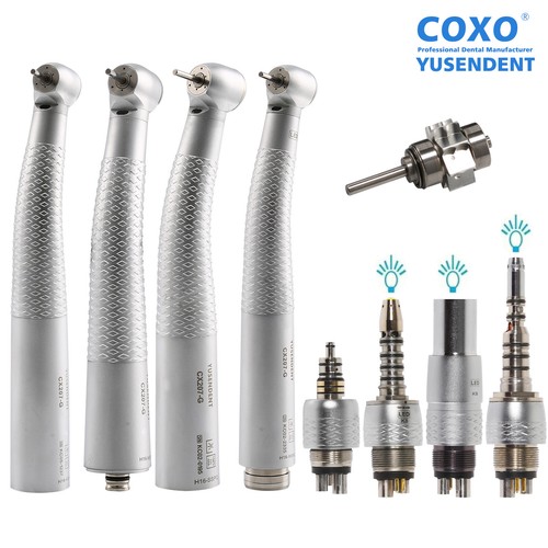 Dental Fiber Optic Turbine LED Handpiece Fit NSK Sirona KaV Coupling CX207G - 第 1/216 張圖片