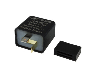 Blinkrelais Blinker Relais 12 Volt 2-polig für Aprilia Derbi Gilera Peugeot MBK 