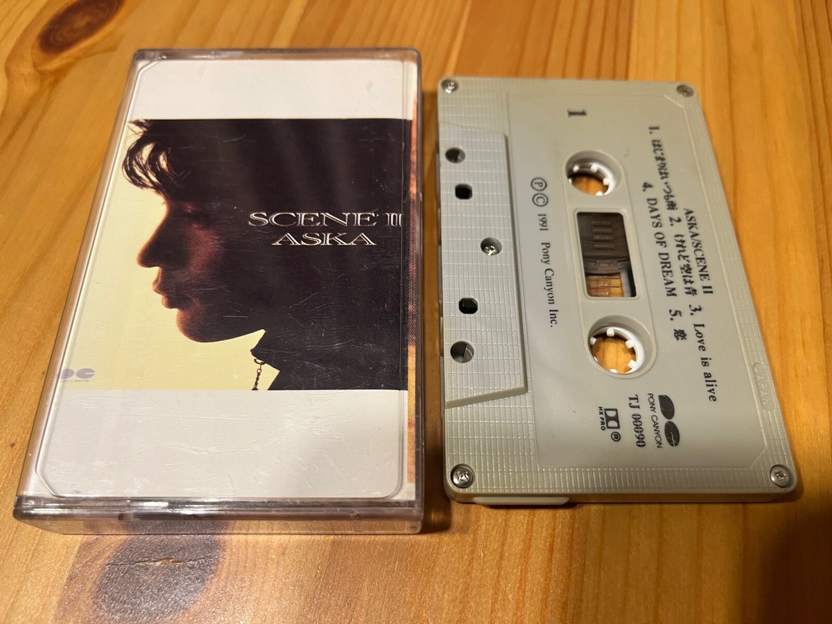 カセットテープ Aska Scene II Cassette Tape (Pony Canyon 1991) J