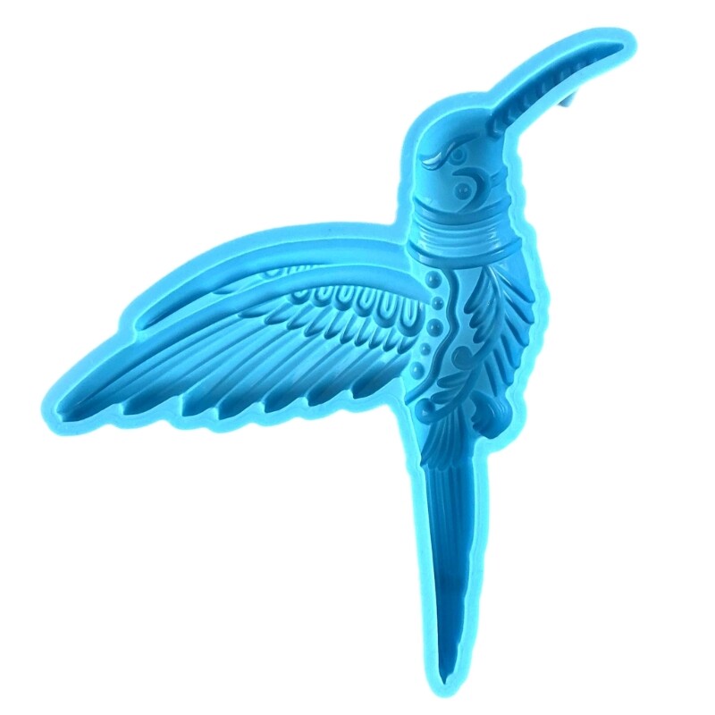 Epoxy Resin Hummingbird Pendant Silicone Mold for DIY Jewelry Making