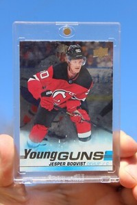 2019-20 Jesper Boqvist Upper Deck YG Young Guns Silver Foil #233 Rookie RC