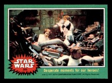 1977 Topps Star Wars #205 Desperate Moments For Our Heroes! NM/MT *e1