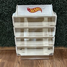 Vintage Hot Wheels Diecast Store Display Collector Display Storage Look Read 