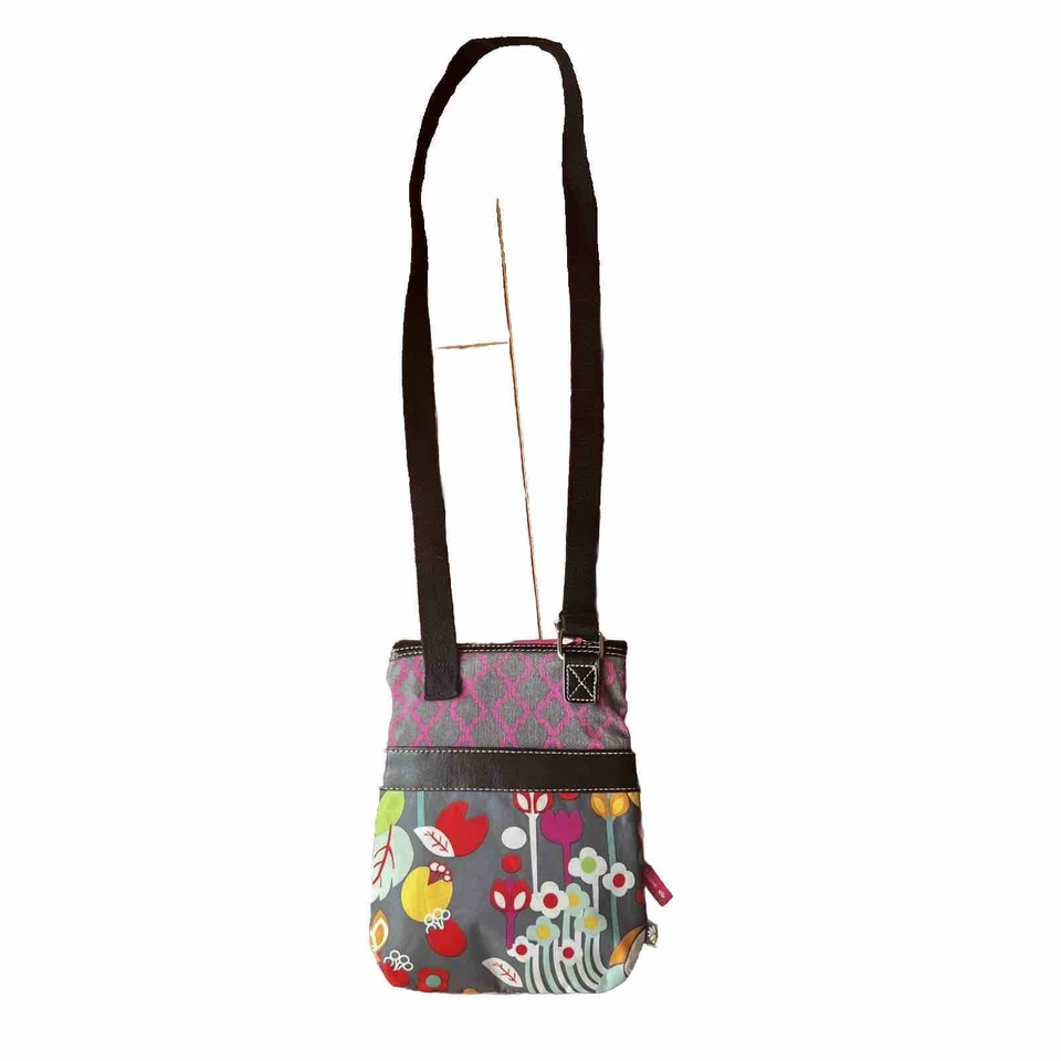 Bolso Bandolera Lily Bloom Bolso de Mano Colorido Bolso de Hombro Cremallera Foto 3 de 4