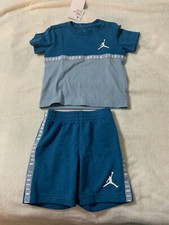 NWT JORDAN KIDS TODDLER JORDANS JUMPMAN T-SHIRT AND SHORT SET SIZE 4