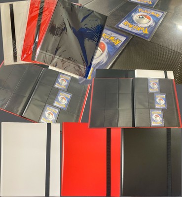 9 Pocket Elastic Band Side Loading Card Binder Album Holds 360 Total Cards