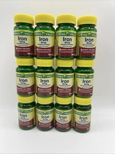 Spring Valley Iron General Wellness Tablets, 65 mg, 100 Count 12 EXP03/26