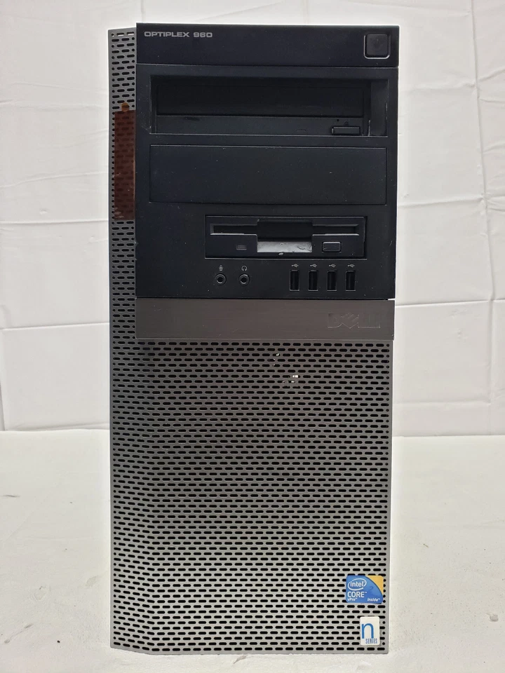 Dell Optiplex 960 Win10 Desktop Computer Intel Core 2 Duo 3GHz 8GB RAM 160GB HDD - Image 2 of 4