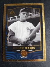 ROGER MARIS 2001 UPPER DECK SP LEGENDARY CUTS #86 NEW YORK YANKEES MLB BASEBALL