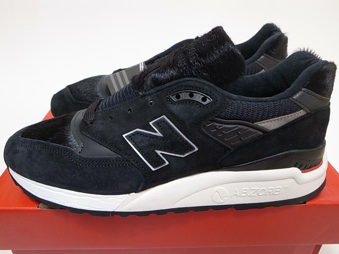 ゆー Size 7.5 - New Balance 998 Made in USA Black Pony Hair for