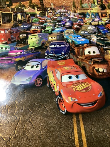 Disney Pixar Cars 2006 Original Movie Poster 27"x40" - Picture 3 of 8