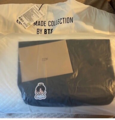 BTS Artist Made Merch Jin Good Day Pillow + sealed Making Log and