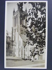 Cleveland Ohio OH Church Of The Covenant Real Photo Postcard RPPC 1956 Vintage