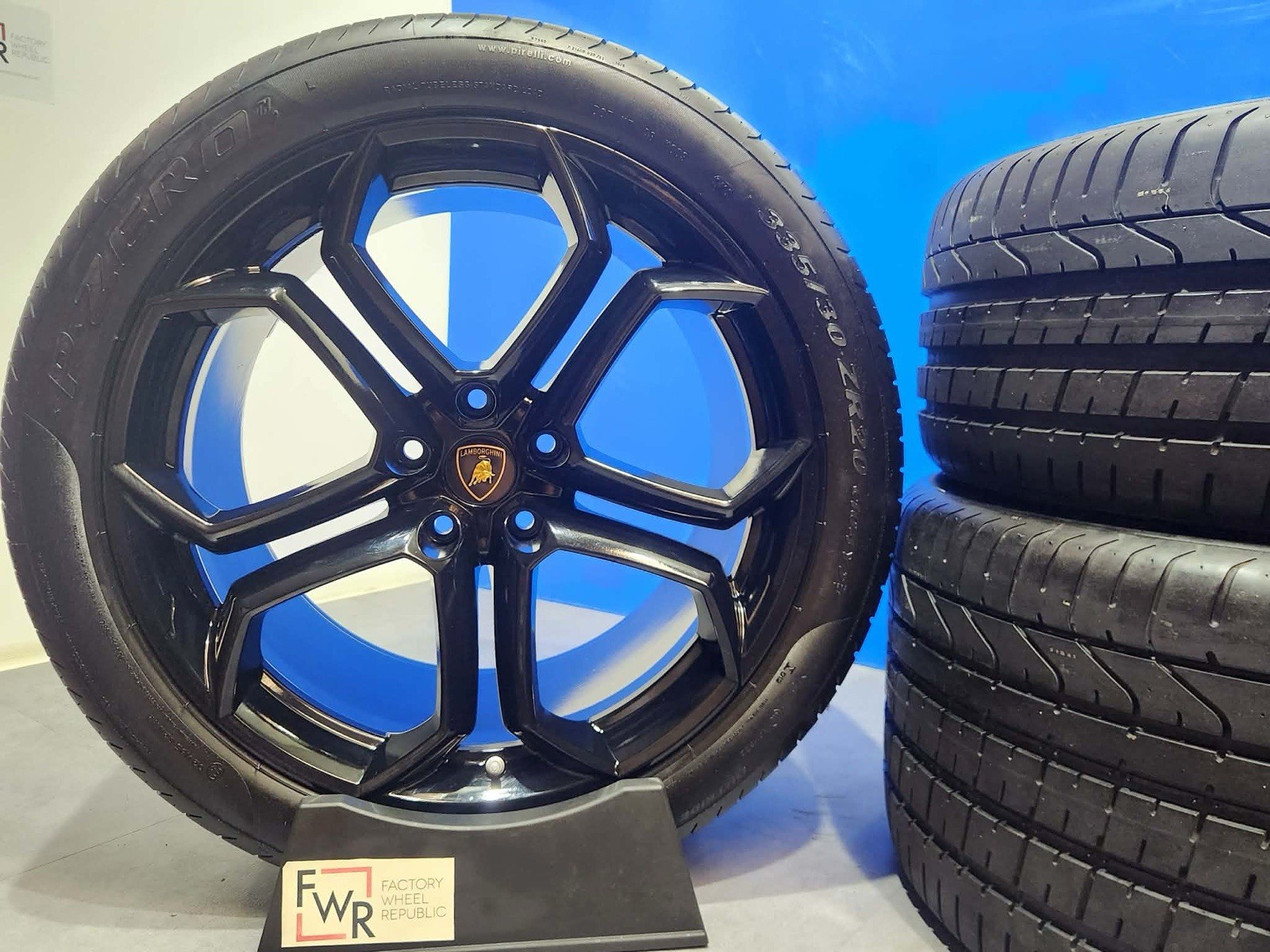19" 20" LAMBORGHINI AVENTADOR LP700 Factory OEM   Black Wheels Rims Tires 💯💯💯
