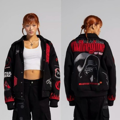 Civil Regime x Star Wars Varsity Letterman Jacket | Kylo