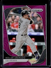 2020 Panini Prizm #230 Nolan Arenado Purple Prizm