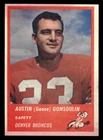 1963 Fleer #85 Goose Gonsoulin Denver Broncos Staining NO RESERVE!