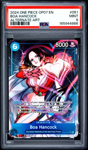Boa Hancock (Parallel) graded PSA 9 for sale on eBay