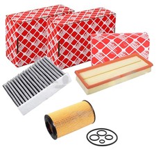 FEBI POLLEN- LUFT- &Ouml;L-FILTER PAKET passend f&uuml;r Mercedes SLK R171