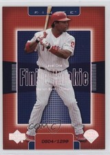 2003 Upper Deck Finite Level One Finite Rookie /1299 Marlon Byrd #297 12zm