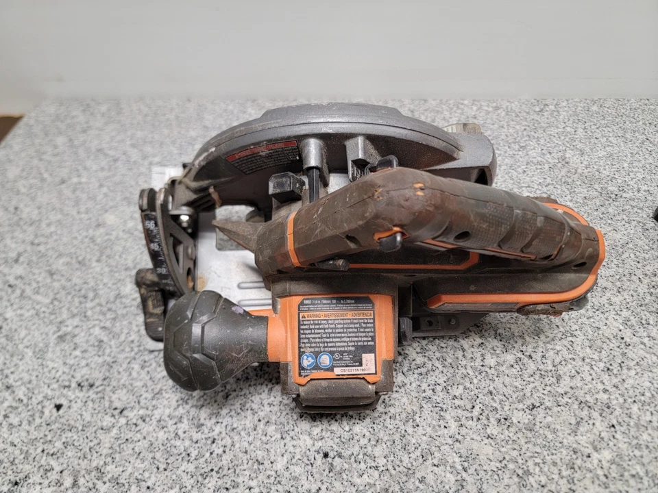 RIDGID R8652 18-Volt Lithium-Ion Brushless 7-1/4" Circular Saw - Image 4 of 4