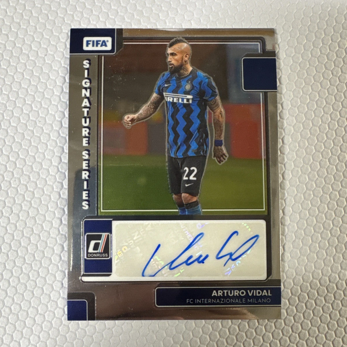 Panini Soccer Inter Milan Autographed Sports Trading Cards
