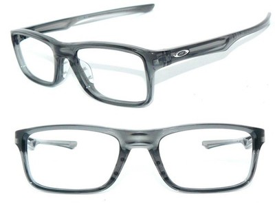 oakley BRILLE TRANSPARENT GRAU PLANK 2.0 OX8081 06 BUCKET GESTELL OX8047 RAFTER