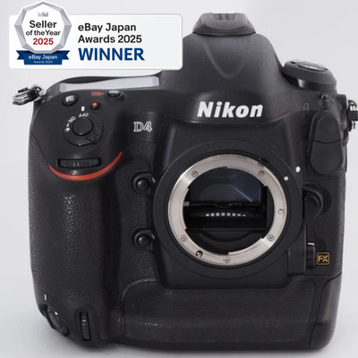 M1 Near Mint Nikon D4 Digital SLR Camera Body Black Japan