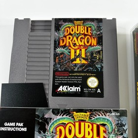 Double Dragon III: The Sacred Stones (Nintendo NES, 1994 PAL A) Manual Included