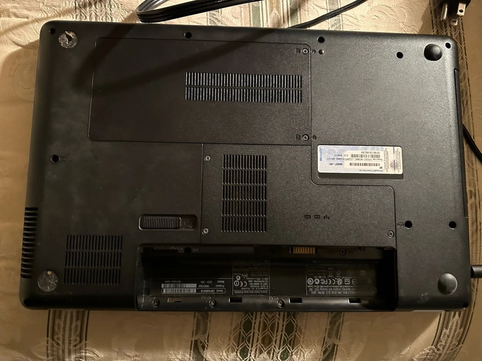 HP Pavilion 15.6 Blue G62 Intel Core HDD Window 7 Home Premium No Battery Work - Image 4 of 4