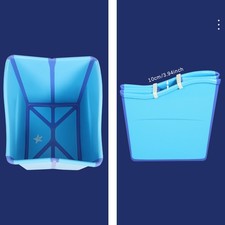 Small Foldable Children's Bathtub 85L Collapsible Portable Baby Bath Tub UK