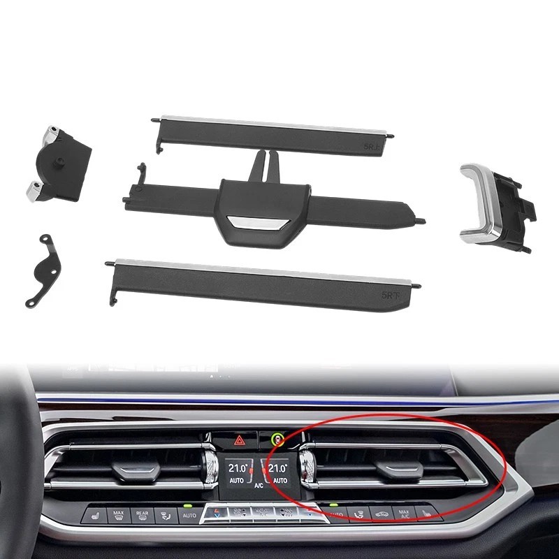 New A/C Air Vent Outlet Repair Kit RH Side For BMW G05 X5 X7 G07 2019-21 X6 G06
