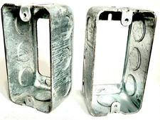 [2PACK] of Handy Box Extension Ring, 1-7/8" Deep, 8 x 1/2" KOs **SHIPS FREE**