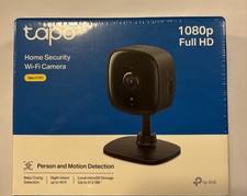 TP-Link Tapo Home Security 1080p Full HD Wi-Fi Camera Black C101