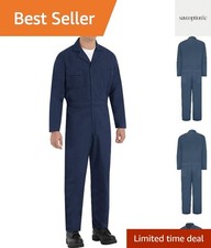 Men's Navy Speedsuit X-Large - Soft, Stylish, and Functional Workwear Design