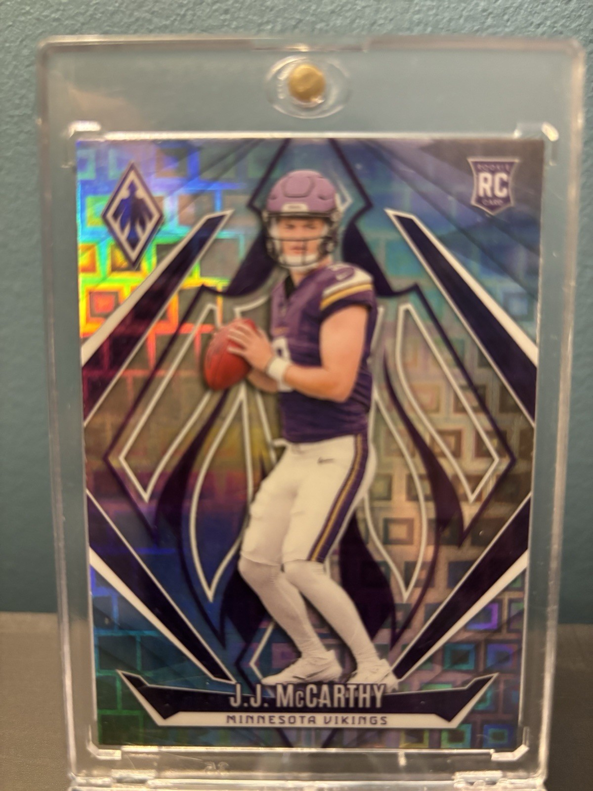 2024 Panini Phoenix - Rookies J.J. McCarthy #185 Pandora (RC)