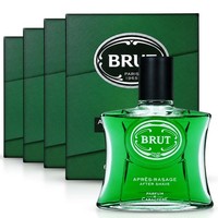 4x Brut Original Aftershave Lotion Splash 100ml