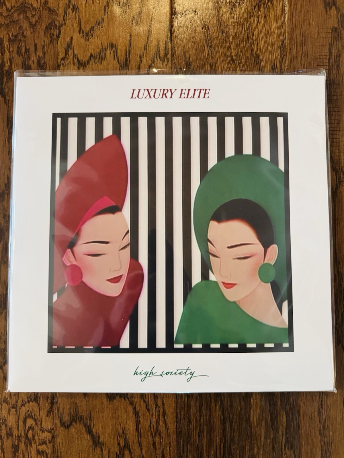 NEW Luxury Elite High Society WHITE Vinyl 2LP #/100 Limited Vaporwave Virtual VA
