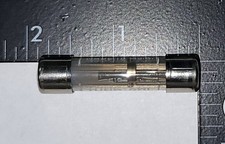 604 GLASS TUNG-SOL FLASHER LENGTH 1.85" x 0.43" DIA 5VDC NEW OLD STOCK