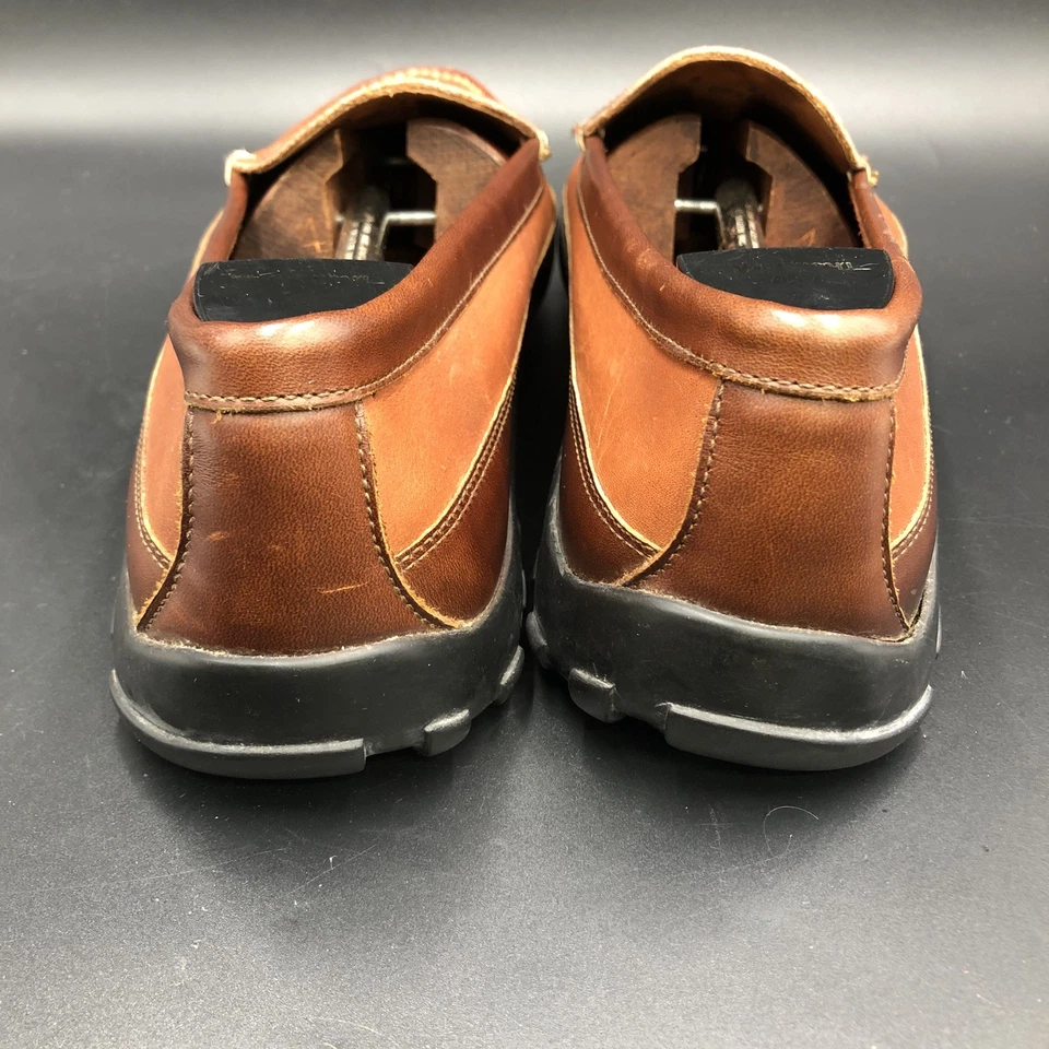 Mocasín de conducción Allen Edmonds Boulder veneciano marrón talla 13 D nuevo sin caja nuevo Foto 3 de 4