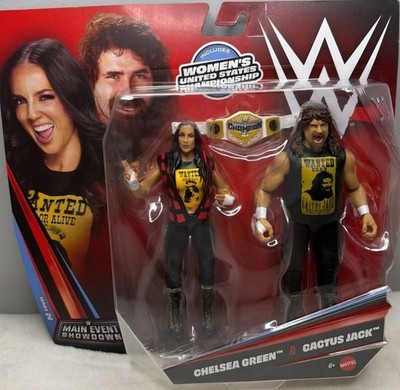 Mattel WWE Showdown 26 Chelsea Green & Cactus Jack 2-pack
