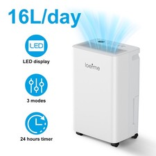 16L Electric Air Dehumidifier Drying Home Condensation Moisture Damp Quiet ECO