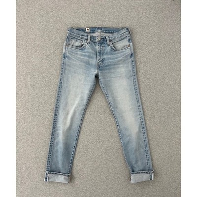 lakiです！ Levis 502 Japanese Selvedge Jeans Mens 29x31 Taper Light Wash Blue