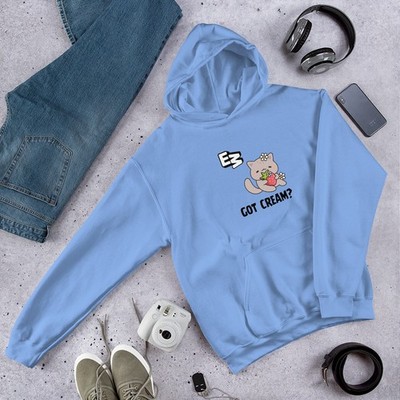 Got Cream? Kitty Unisex Hoodie