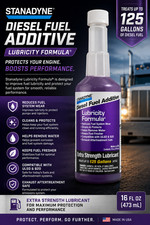 Stanadyne Diesel Fuel Additive Lubricity Formula 16 Fl Oz Mfr. Model 38560p