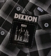 Dixxon Flannel Co. "KISS Dressed To Kill Flannel" Mens LG NIB. Sold Out. 