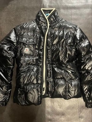Moncler Black Down Jacket Limited Edition Alpine Luxury Icon with Signature Warm