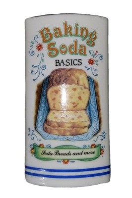 1995 Lenox Baker's Dozen Baking Soda Canister NO Top Collectible White Blue 
