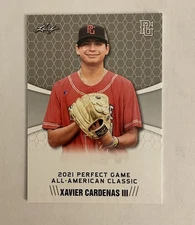 2021 Leaf Perfect Game All-American Classic #60 Xavier Cardenas III Marlins QTY