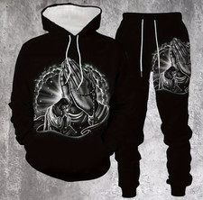 Men's Outfit 2 Piece Set Shirt Pants Suit PLUS SIZE BIG 2XL